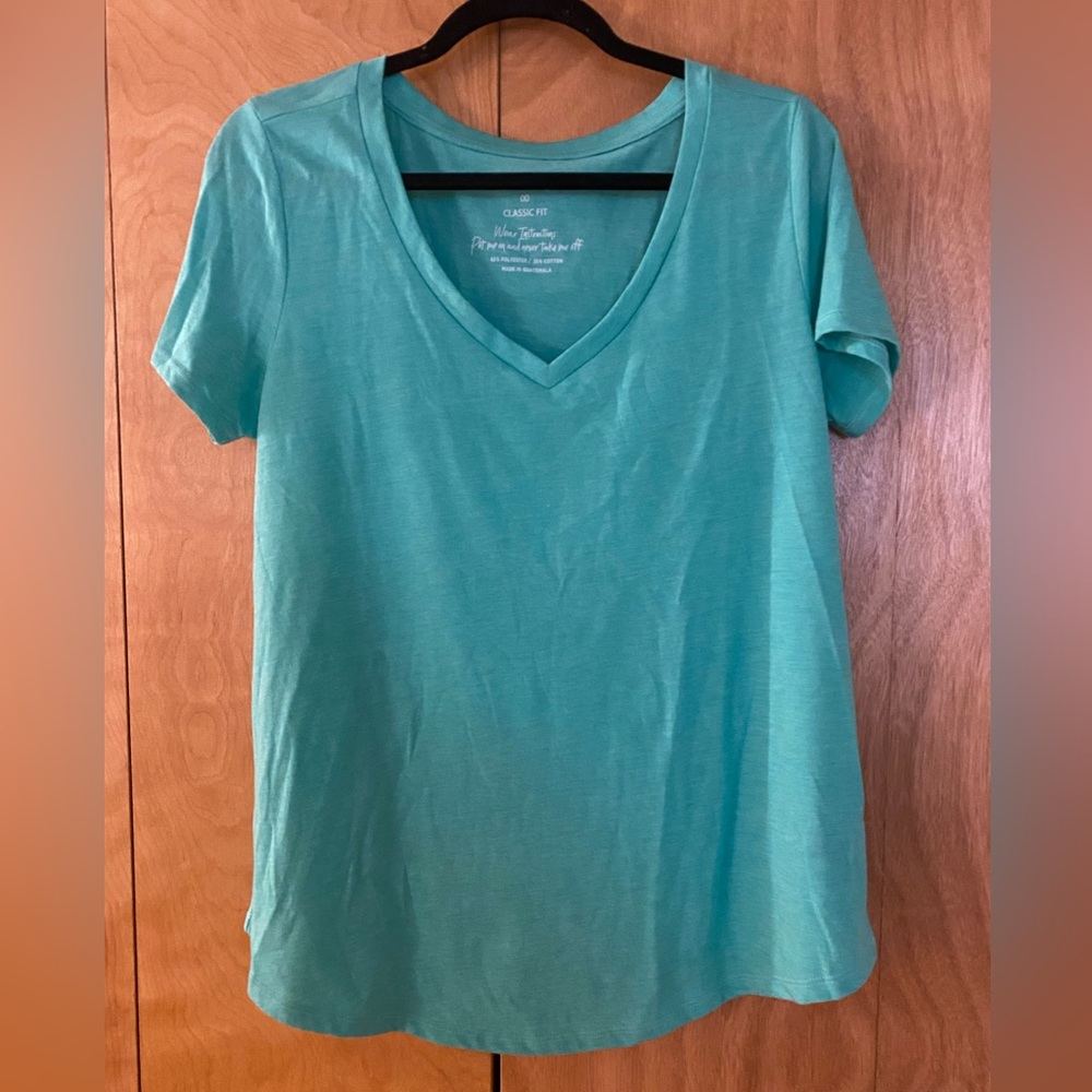 Torrid turquoise classic fit T